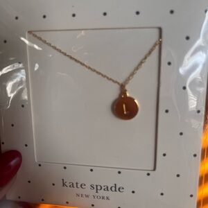 Kate spade initial necklace